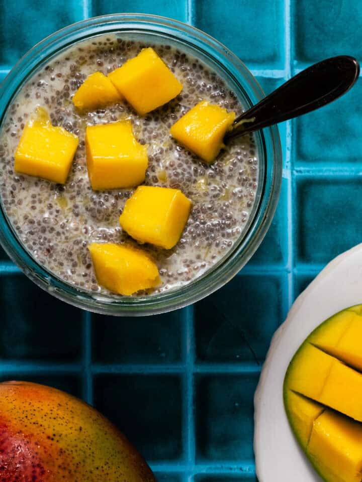 Creamy Mango Kale Smoothie No Heat Needed